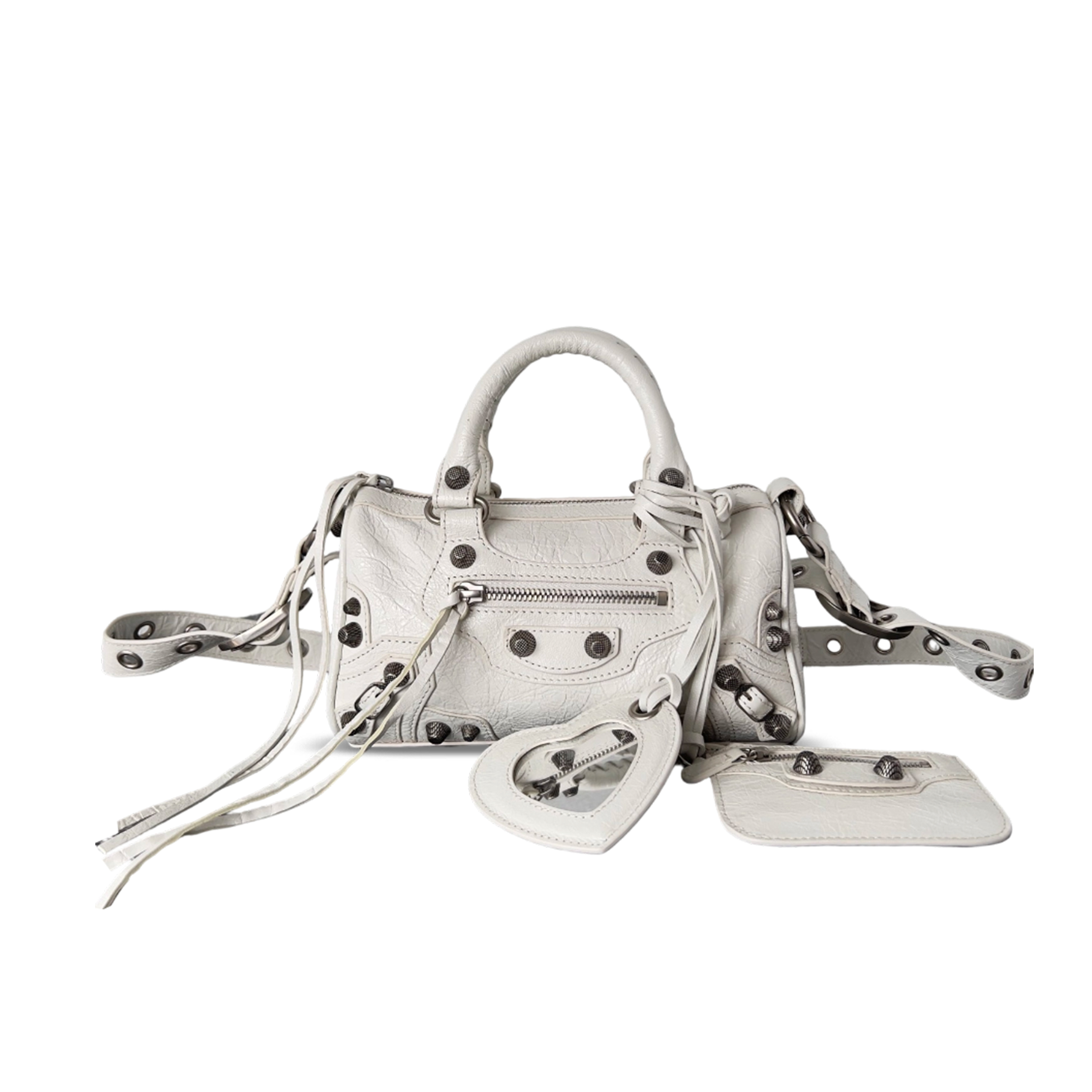 Ba1en*iaga LE CAGOLE MINI DUFFLE BAG (19.8*14*11.9cm)
